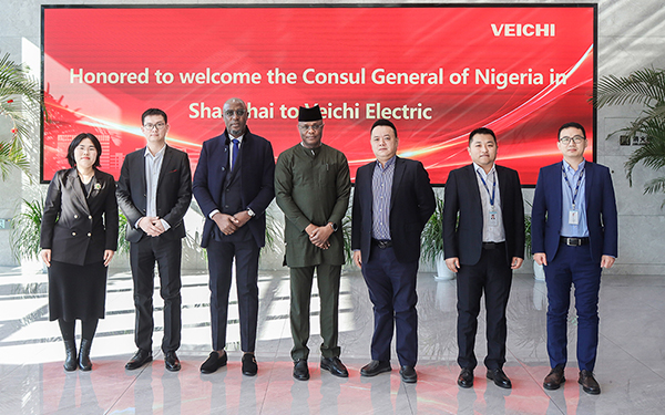 Nigerian Consul General Chimezie Okeoma Ogu and Personal Assistant Ogu Victor Chidi Embark on Friendly Tour to Suzhou VEICHI Factory