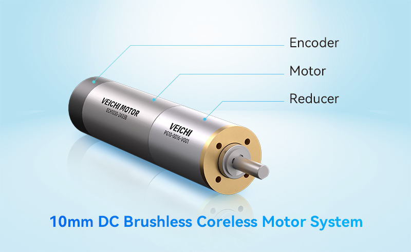 10mm DC Brushless Coreless Motor System